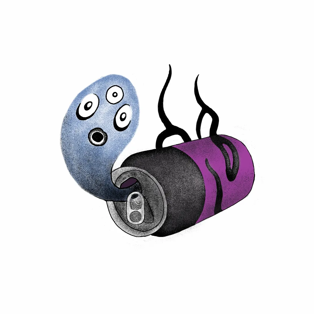 tatuaggio disponibile, uno spirito in lattina 