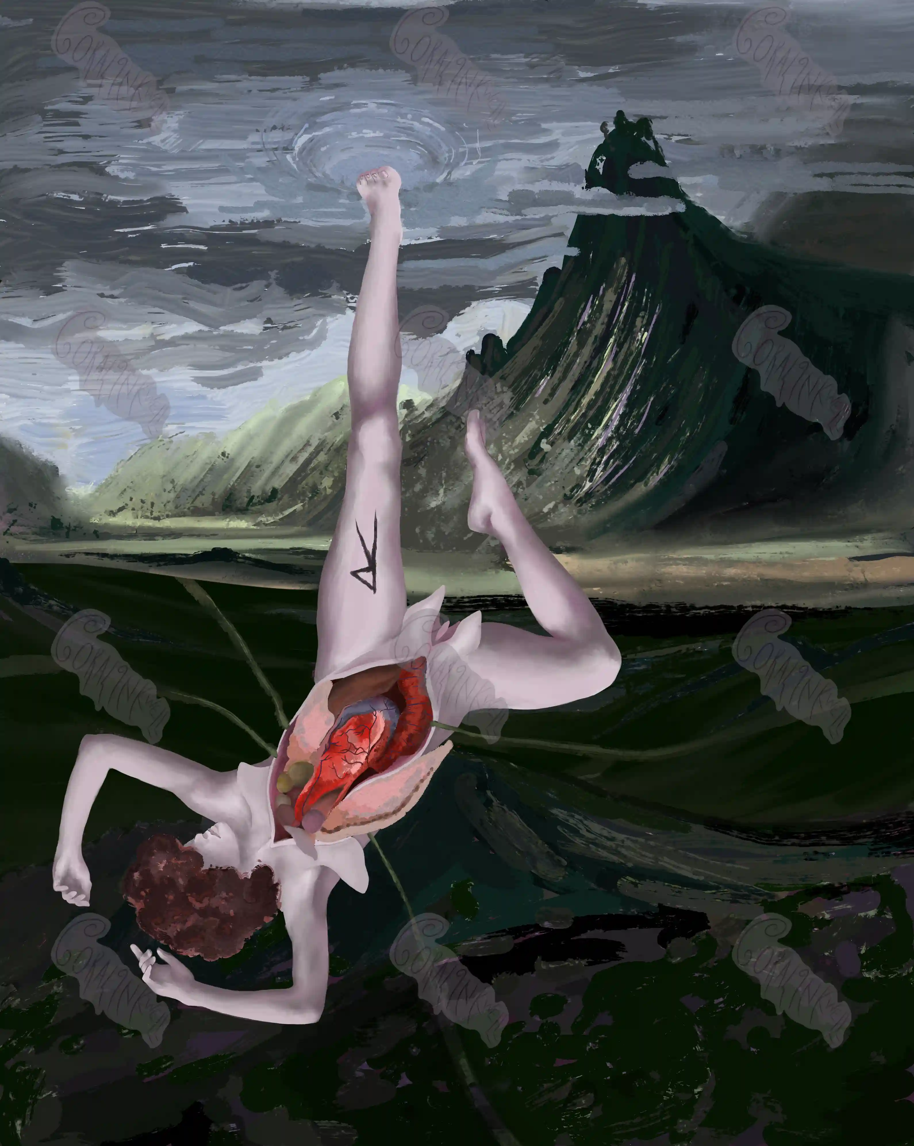 Il viaggio é protagonista di questa illustrazione, che sia spirituale, oppure il percorso per raggiungere un luogo lontano. La Runa Raidho rappresenta coloro in cerca di nuovi orizzonti e nuove conoscenze.